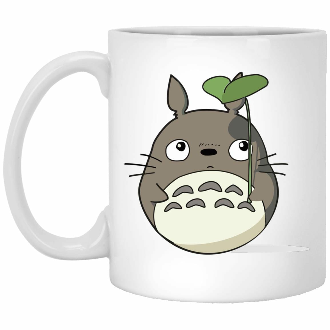 Mugs | Totoro And The Leaf Umbrella Mug Home Decor Mugs