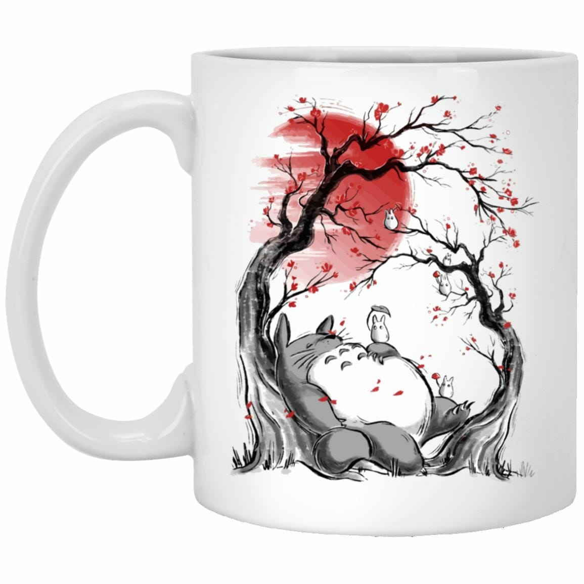 Mugs | Totoro – Dreaming Under The Sakura Mug Home Decor Mugs