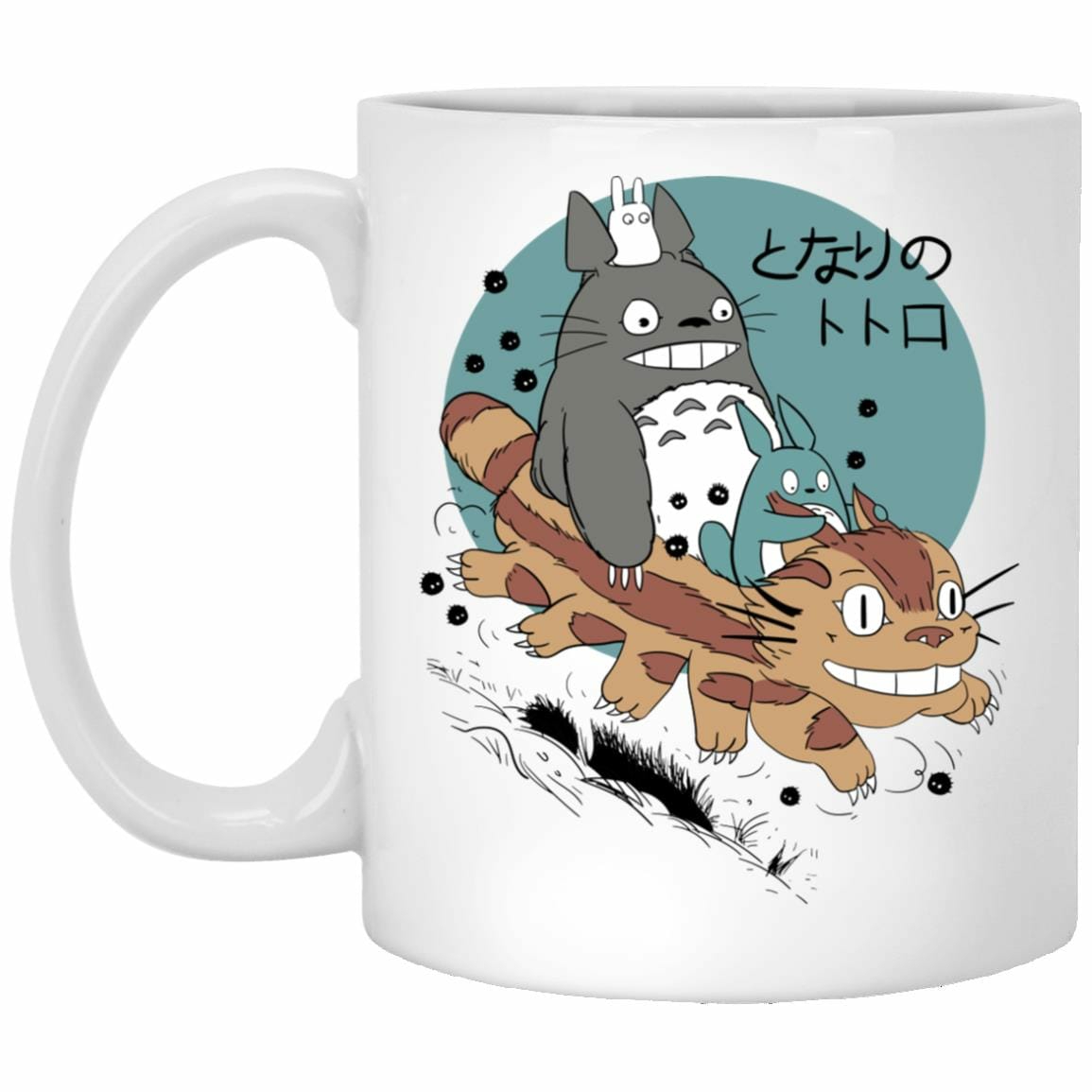 Mugs | Totoro Riding Catbus Mug Home Decor Mugs