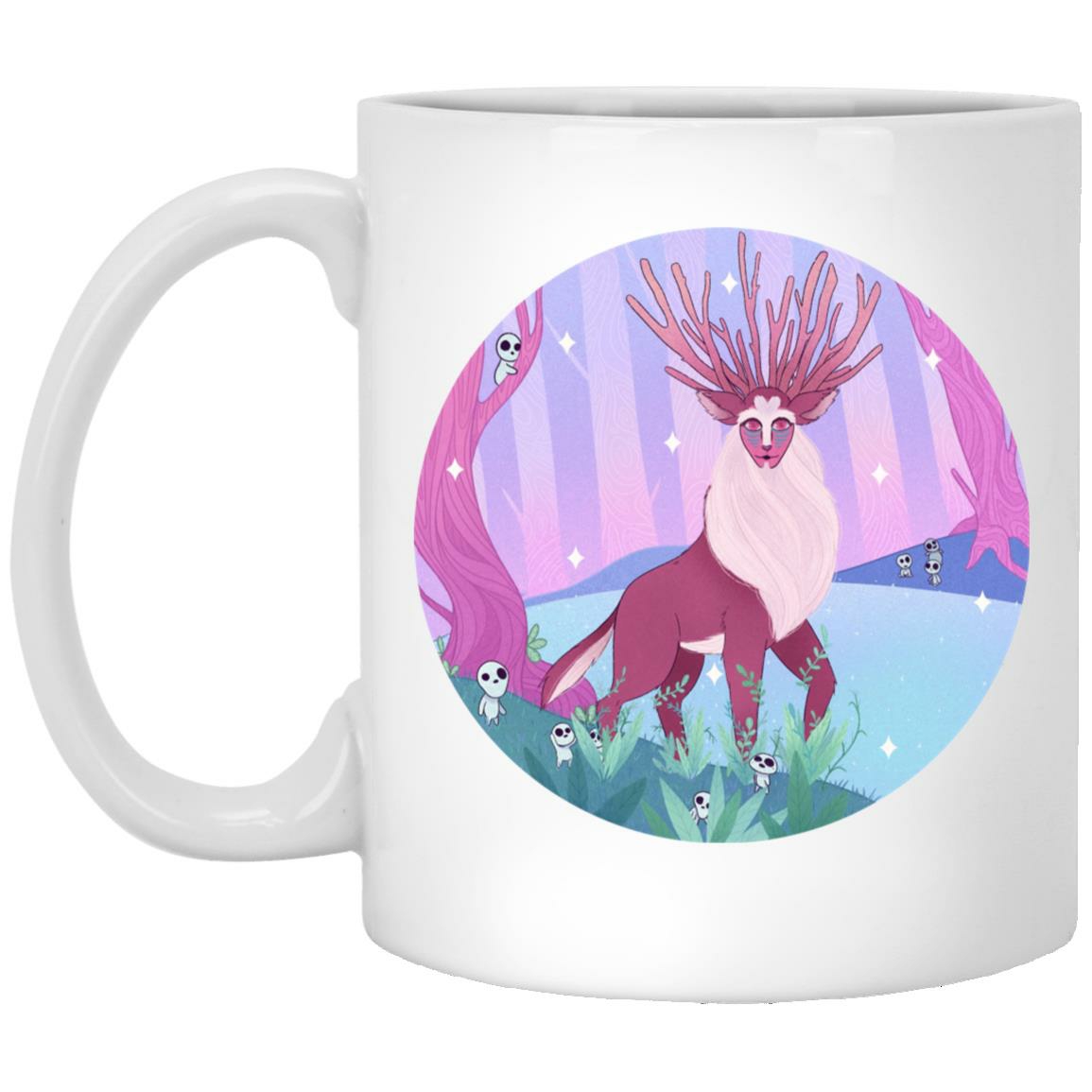 Mugs | Princess Mononoke – Shishigami Fanart Mug Home Decor Mugs