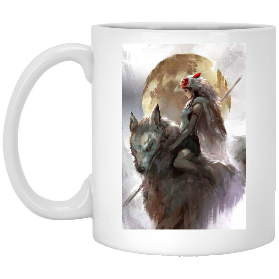 Mugs | Princess Mononoke Watercolor Mug Home Decor Mugs