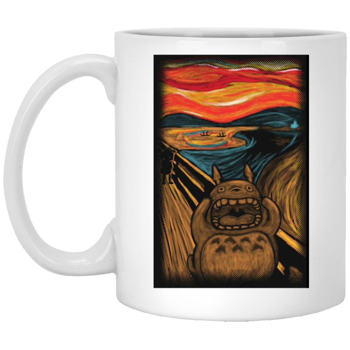 Mugs | Totoro Cover The Scream Mug Home Decor Mugs