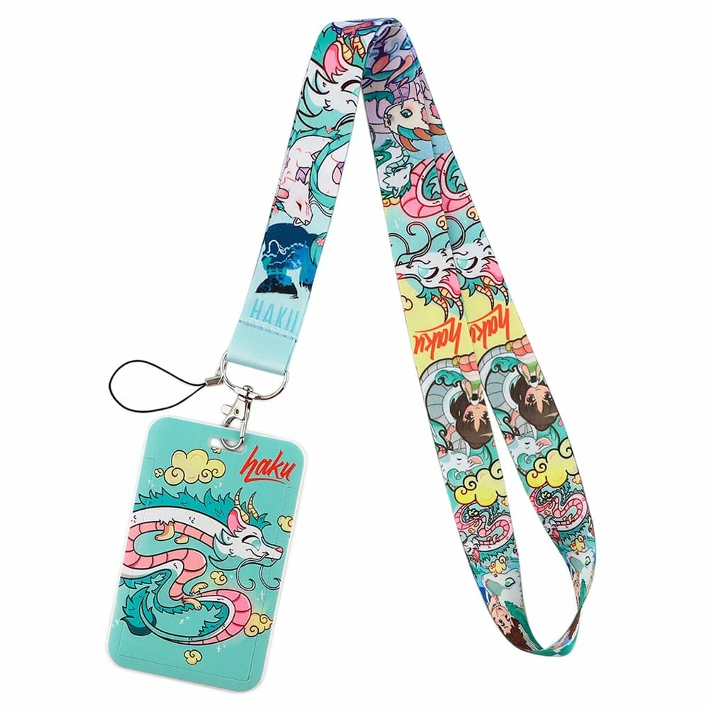 Office & Stationery | Spirited Away Chibi Art Lanyard For Keychain Id Card Holder Accessories Office & Stationery