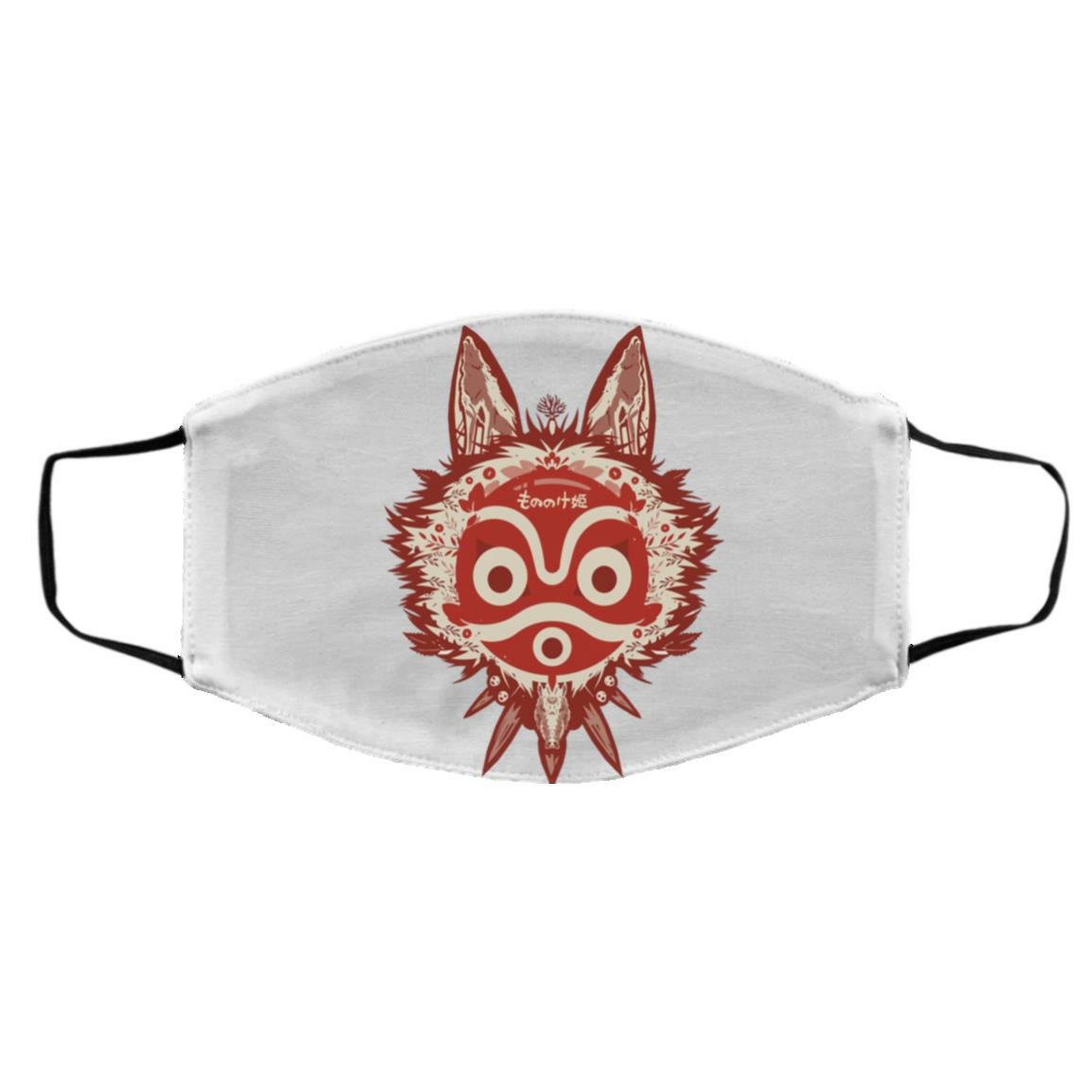 Face Covers | Princess Mononoke Mask Face Mask Accessories Face Covers