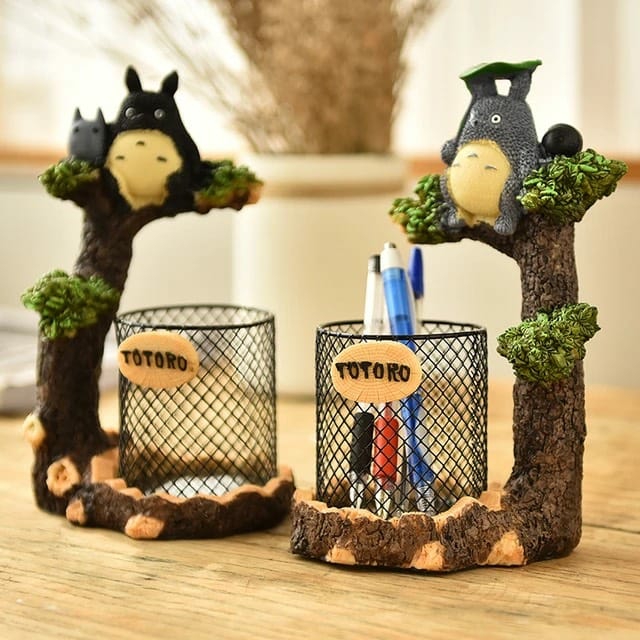 Office & Stationery | My Neighbor Totoro Resin Pen Holder Ornament Accessories Office & Stationery